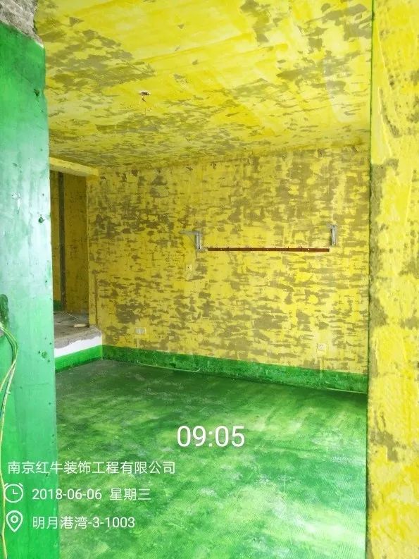 南京明月港灣105平米北歐風(fēng)格裝修  擁有獨立衣帽間與書房22地固、墻固