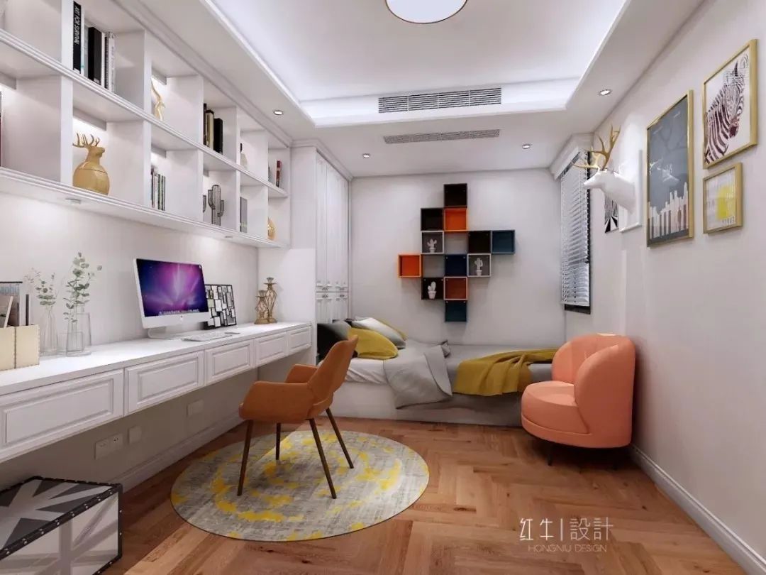 書房+榻榻米，10套案例，趕緊收藏~