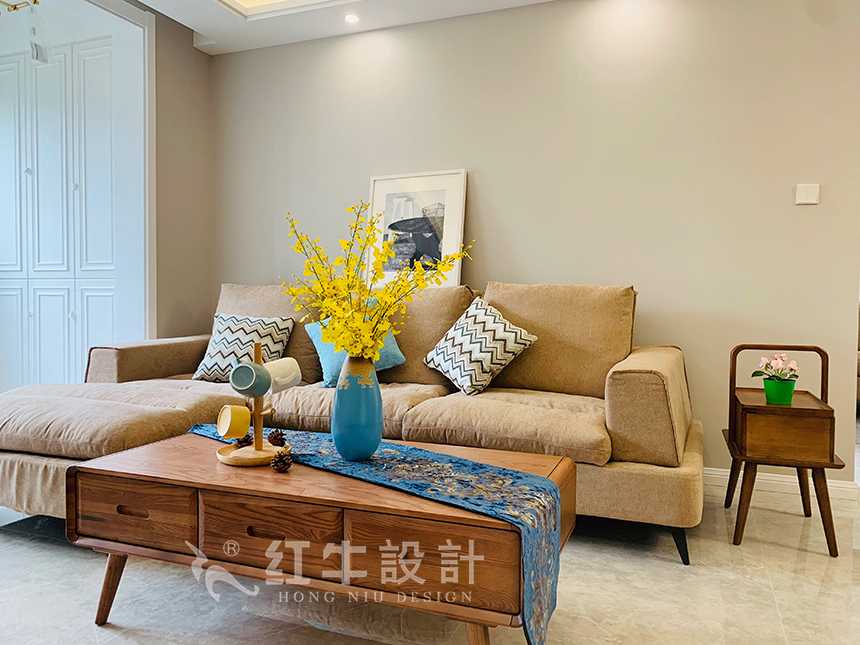 保利國(guó)際社區(qū)115㎡現(xiàn)代風(fēng)格--想現(xiàn)場(chǎng)參觀新裝好的房子嗎？這里就有哦！01劉曉芳_保利國(guó)際社區(qū)-89㎡-北歐風(fēng)格