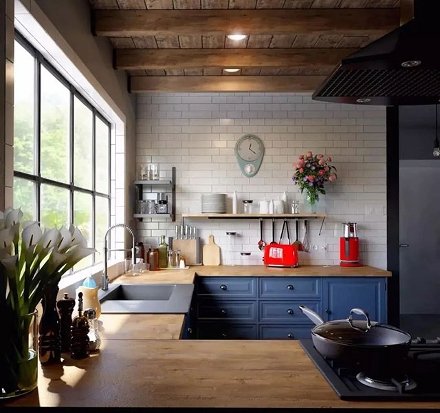 “炒菜五分鐘，流汗兩小時”，為什么不給廚房裝個空調(diào)呢？