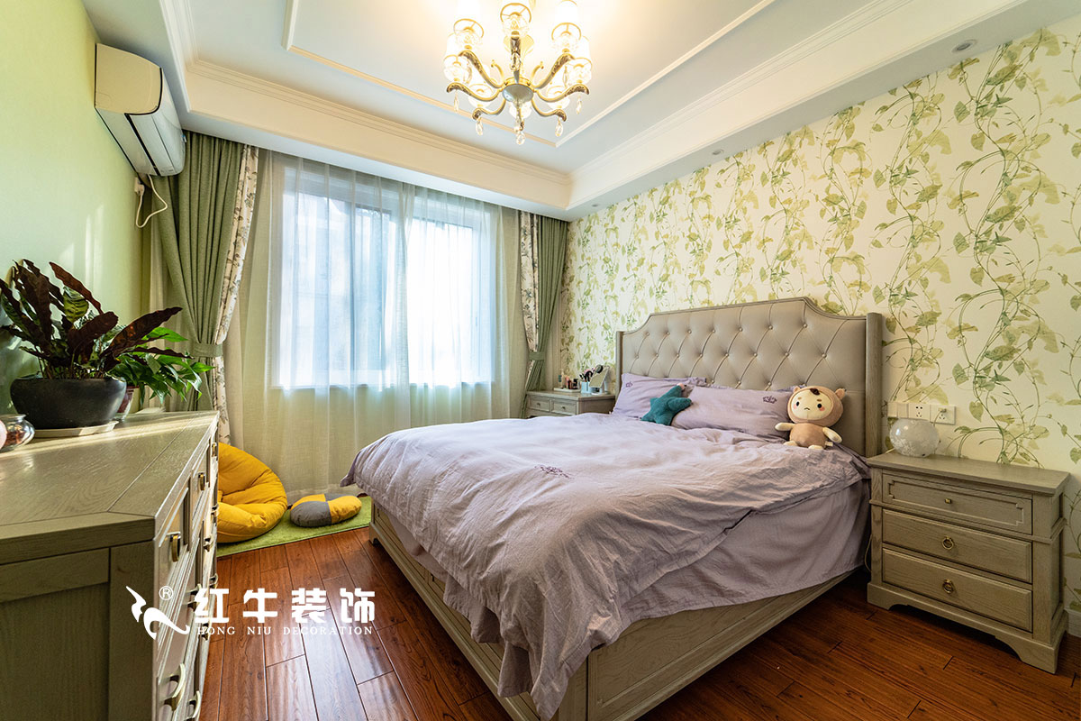 【實(shí)景案例】陶陽(yáng)_月牙湖花園-145㎡-簡(jiǎn)美輕奢風(fēng)格_3室2廳1衛(wèi)_全包18萬(wàn)09女兒房
