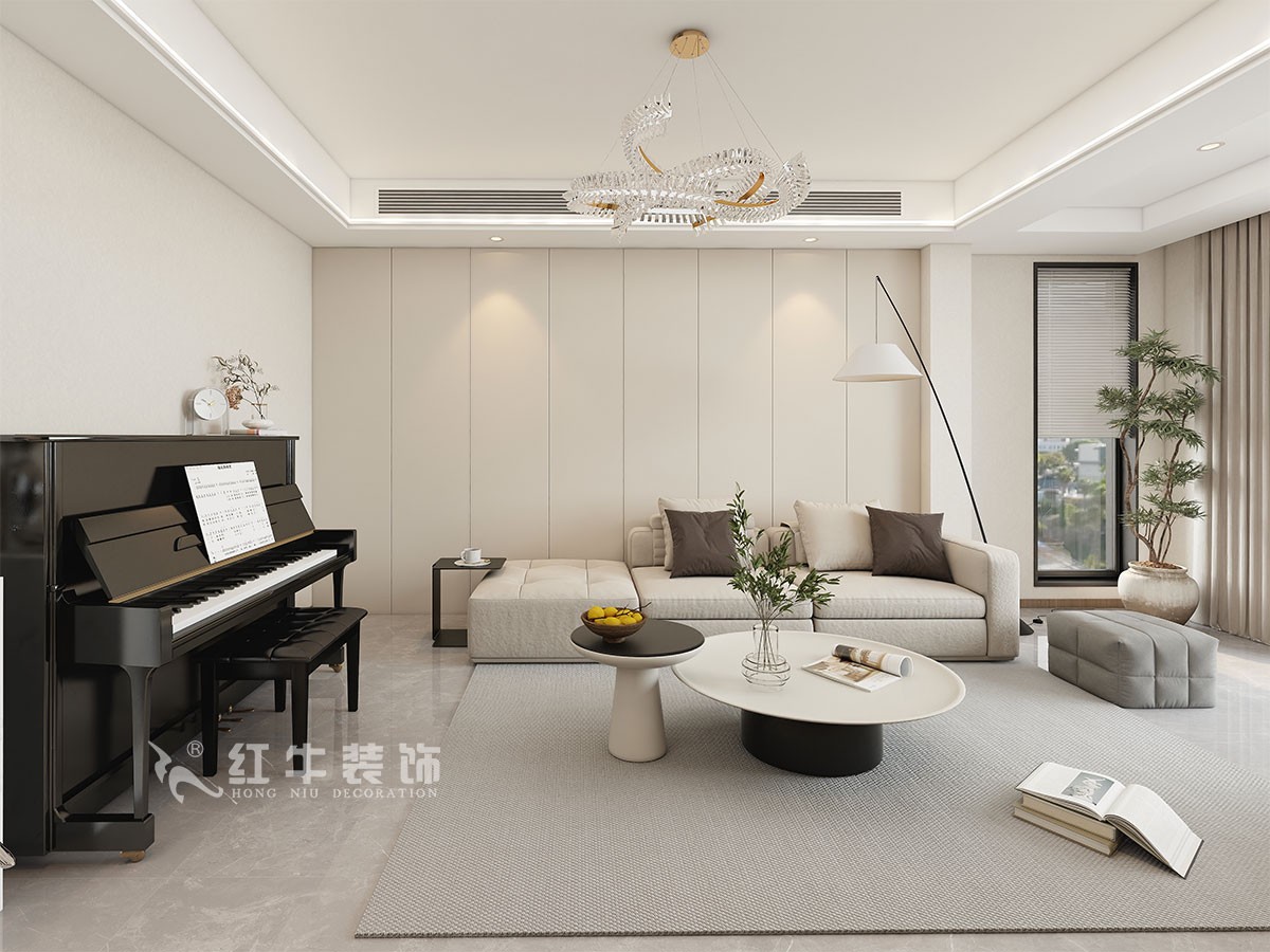 南京125㎡柏悅瀾庭裝修，與簡約共生，伴悠然而居