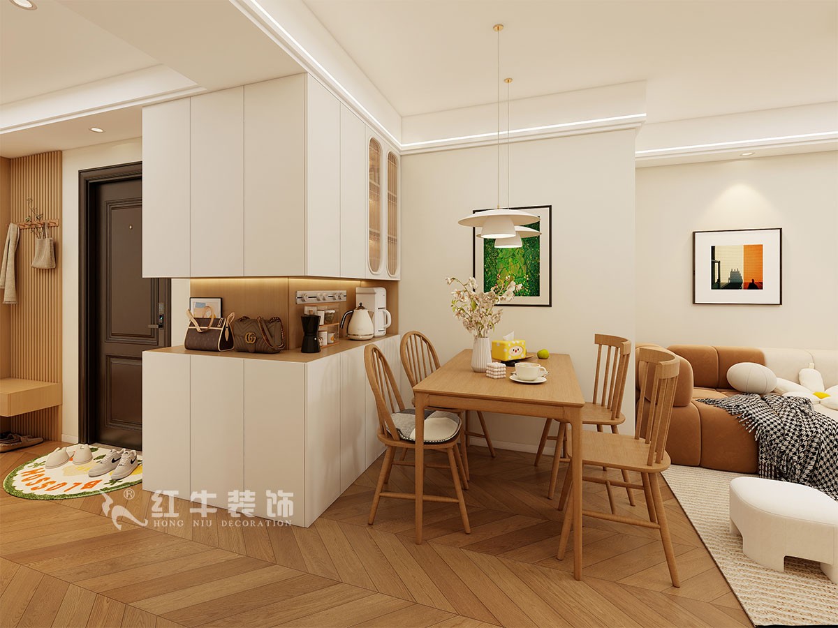 南京105㎡北歐奶油風(fēng)裝修，精致又治愈的小家