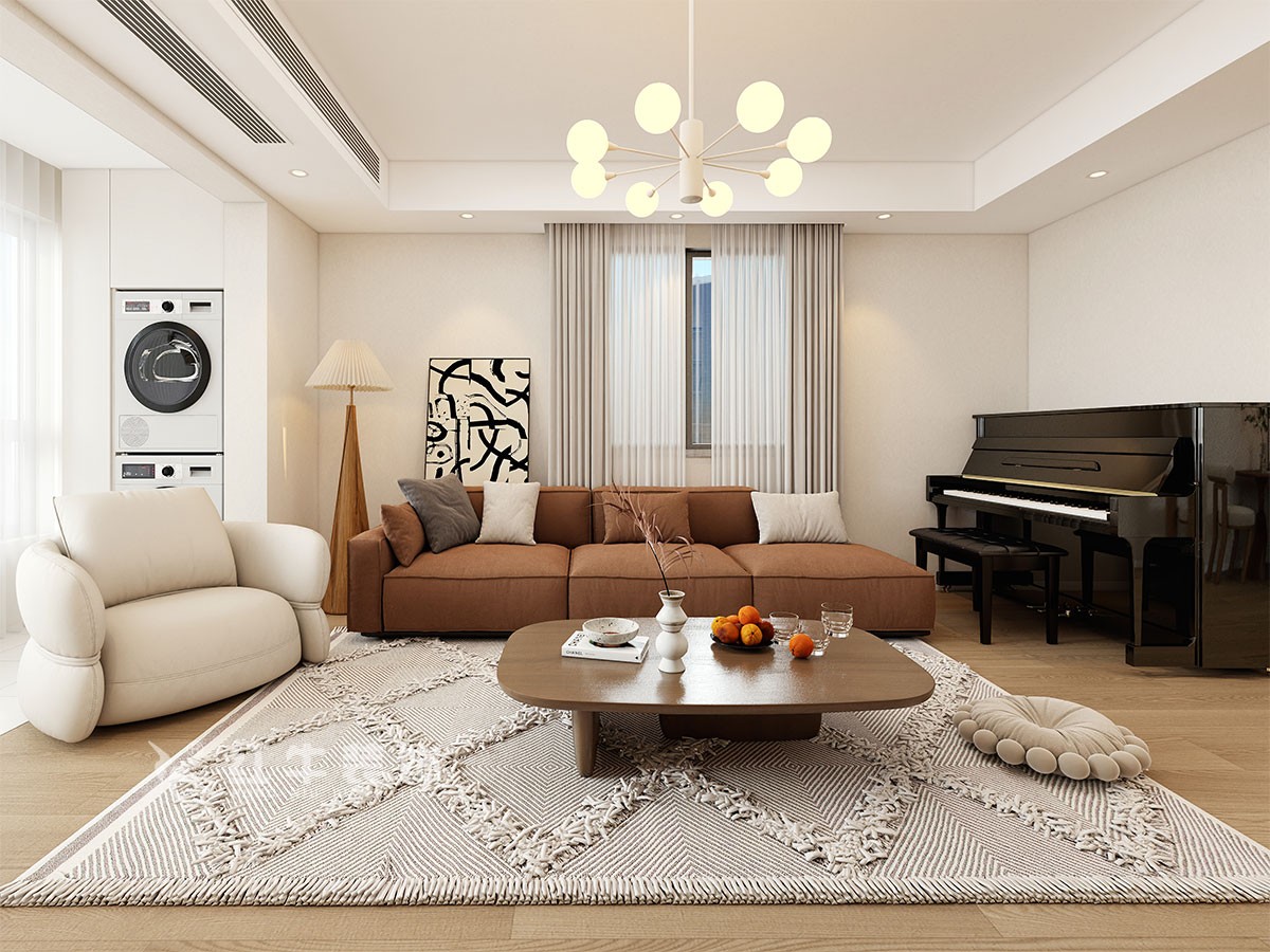 南京110㎡現(xiàn)代簡約風(fēng)裝修，簡約干凈，永不過時(shí)